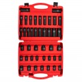 Renegade Industrial RIISS1242 - 1/2" Drive 42 Piece Metric & Imperial Impact Socket Set